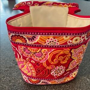 Vibrant Vera Bradley Cooler Raspberry Fizz Pattern